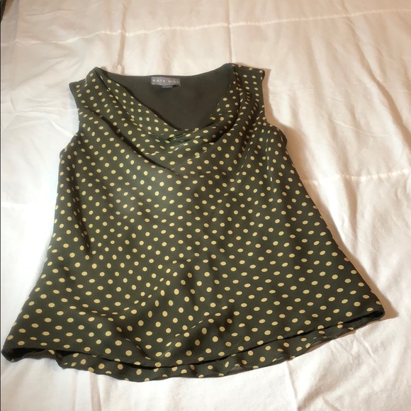 Kate Hill Tops - Kate Hill Polka Dot Dress Top